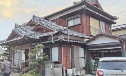 いぶし瓦再生塗装