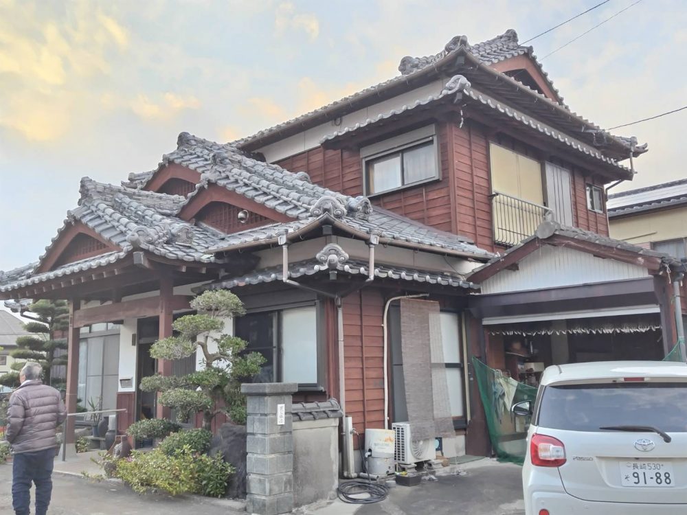 いぶし瓦再生塗装